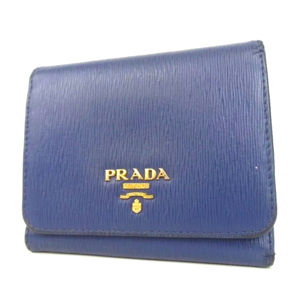 PRADA trifold compact wallet